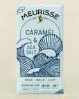 Meurisse Milk Chocolate Tablet with Caramel & Sea Salt