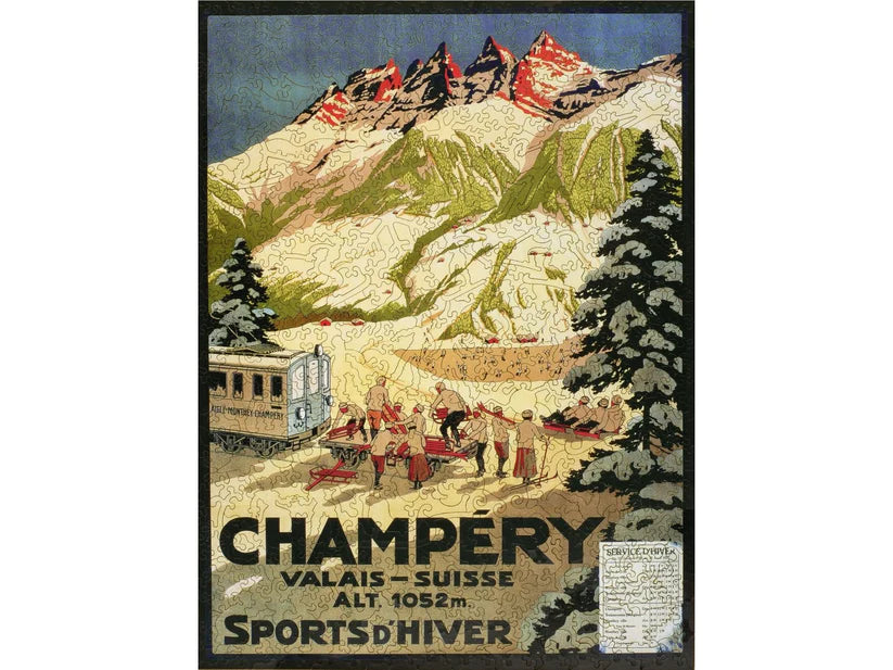 Champery Wooden Puzzle
