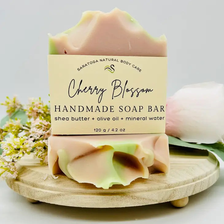 Handmade Cherry Blossom Soap