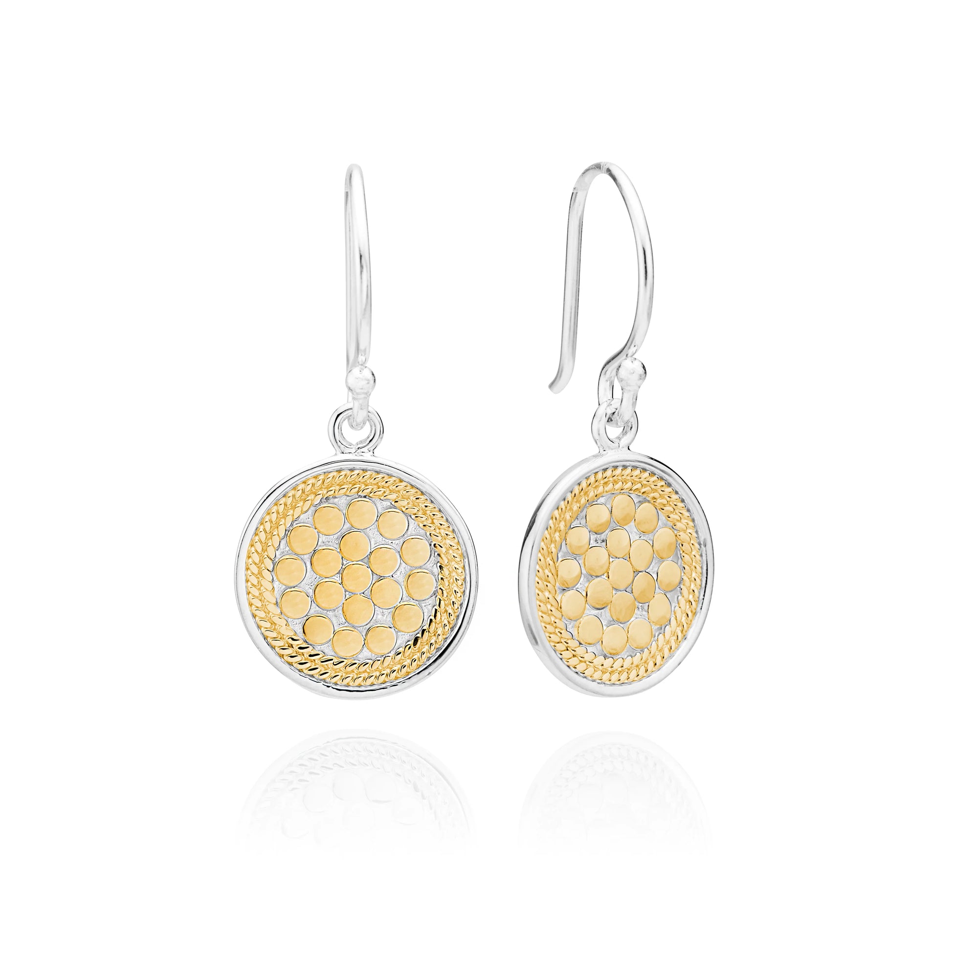 Classic Circle Drop Earrings