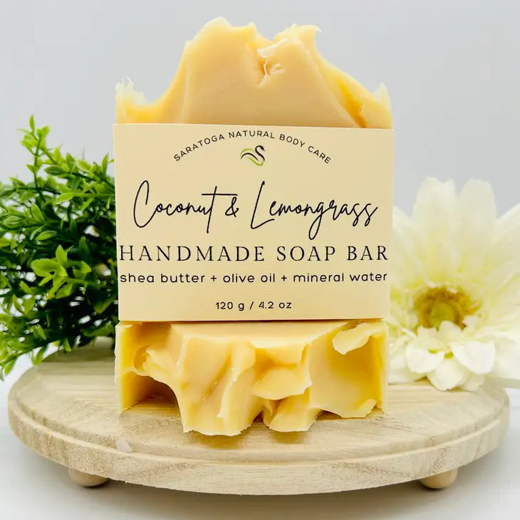 Handmade Coconut Lemongrass Soap