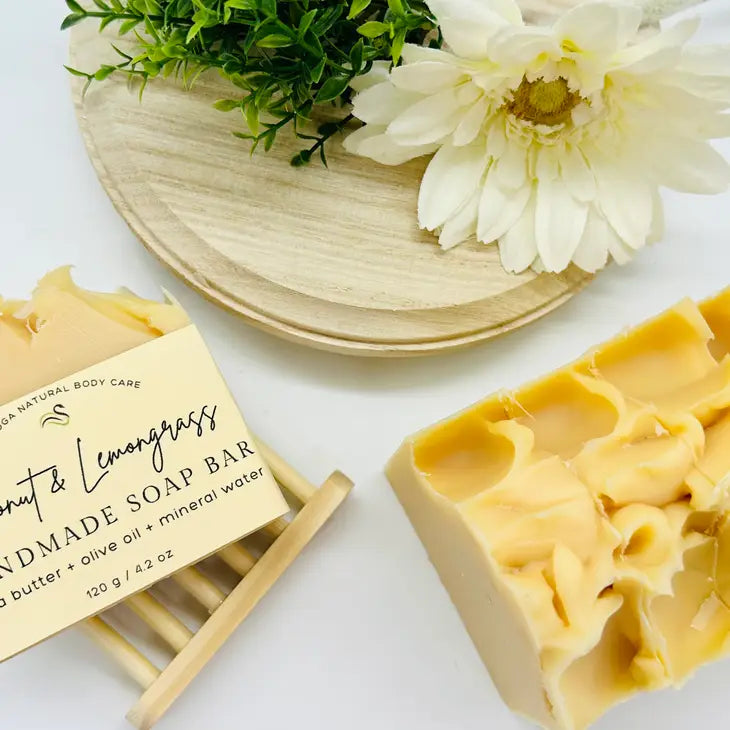 Coconut Lemongrass Handmade Bar Soap