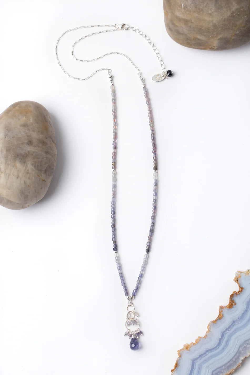 Ethereal Iolite Strand Pendant