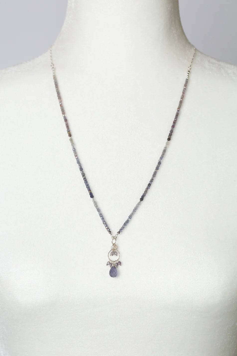 Ethereal Iolite Strand Pendant