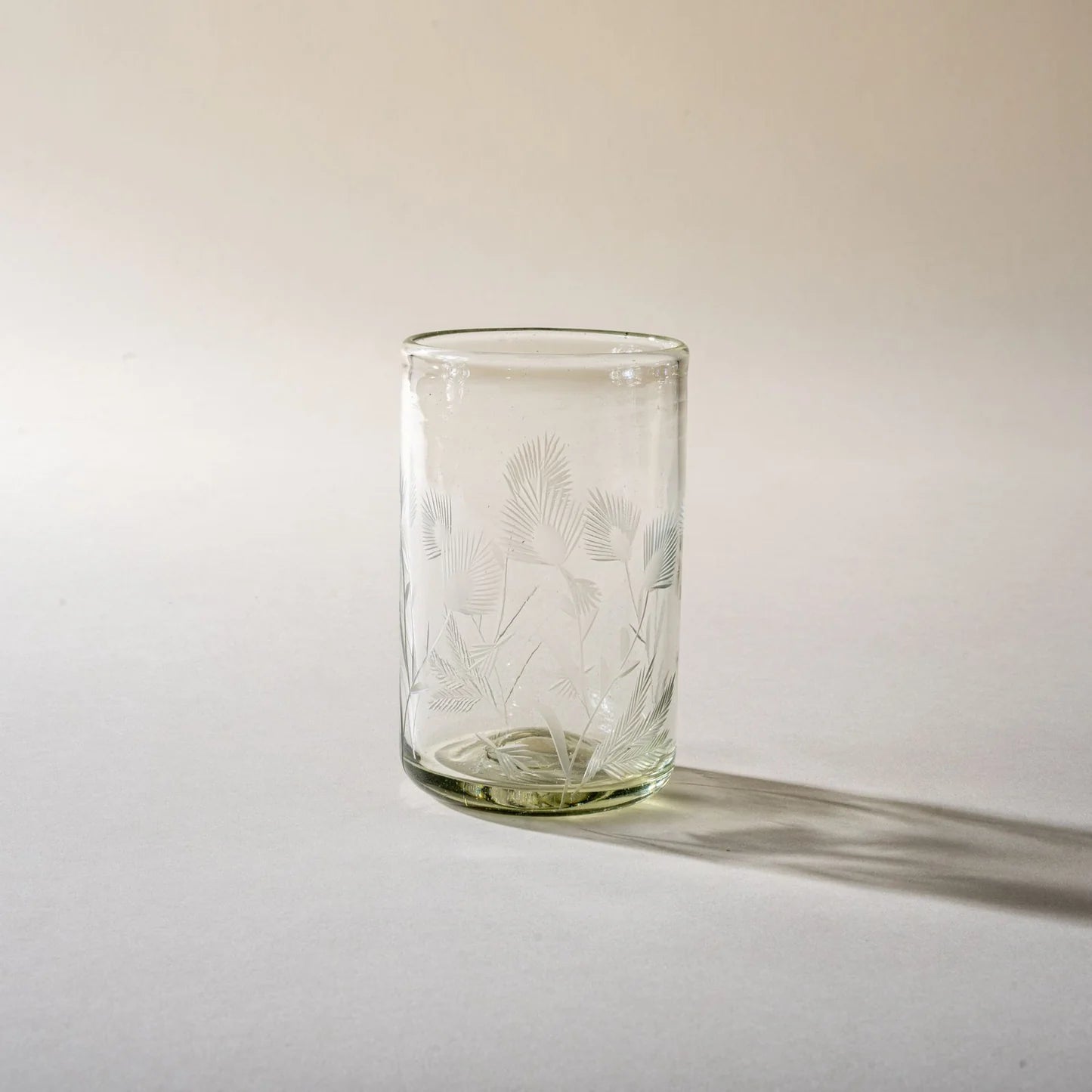Thistle Etched Tumbler
