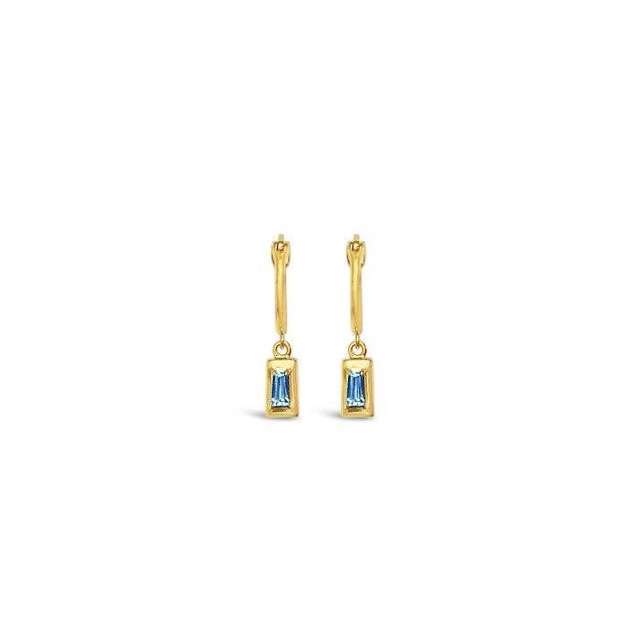 Open Bar Hoop Earrings