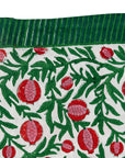 Block Print Holiday Tablecloth