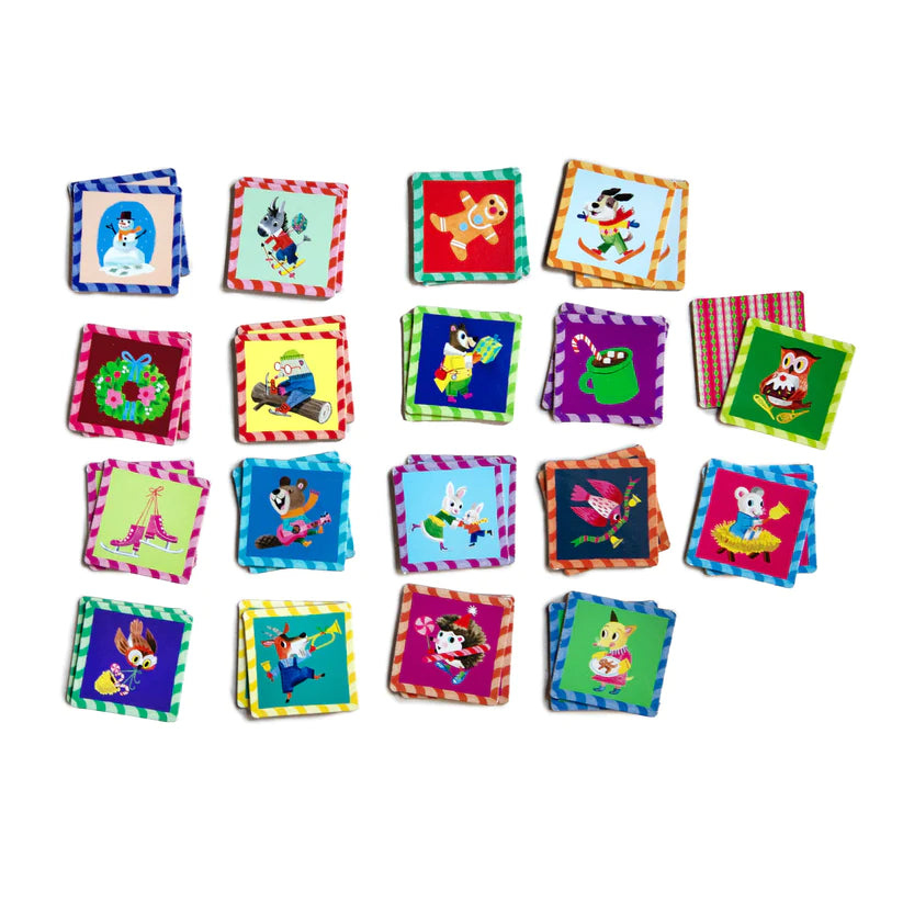 Woodland Holiday Memory Game