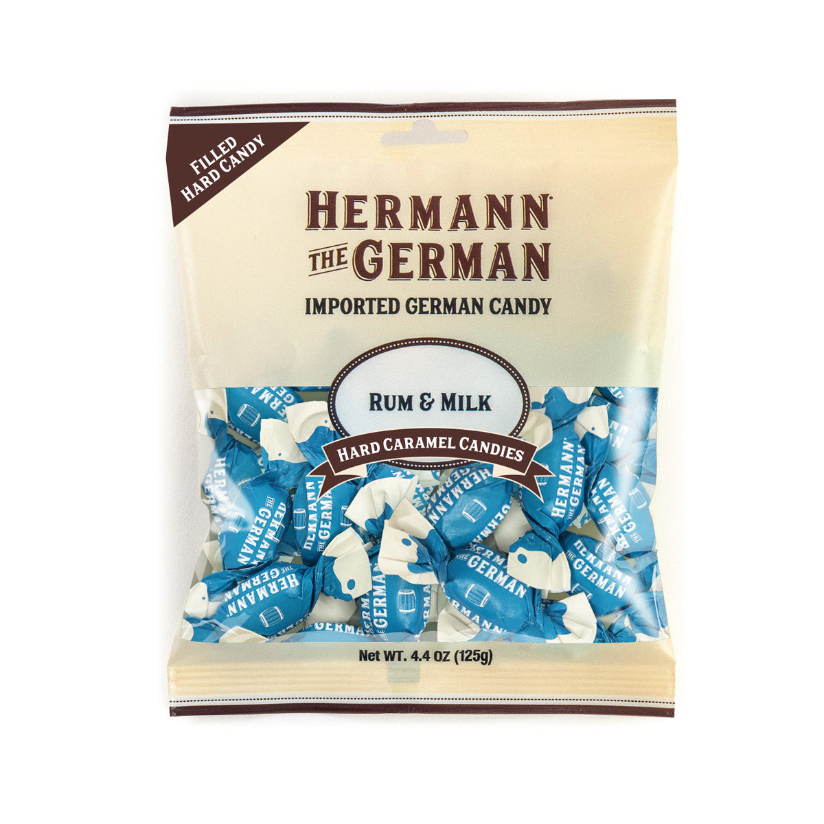 Hermann the German Rum &amp; Milk Hard Candies