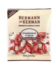Hermann the German Strawberries & Cream Hard Candies
