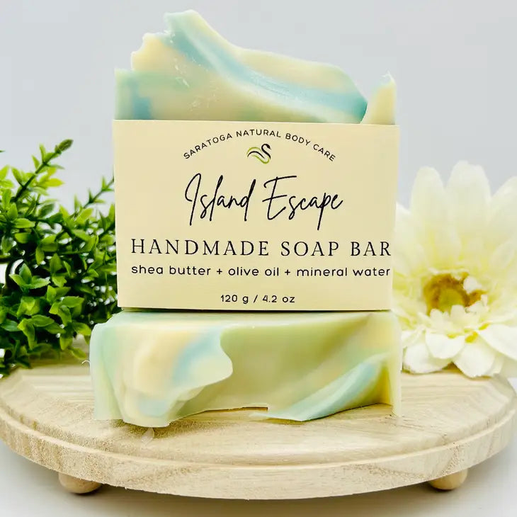 Handmade Island Escape Tropical Soap