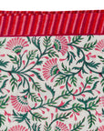Block Print Holiday Tablecloth