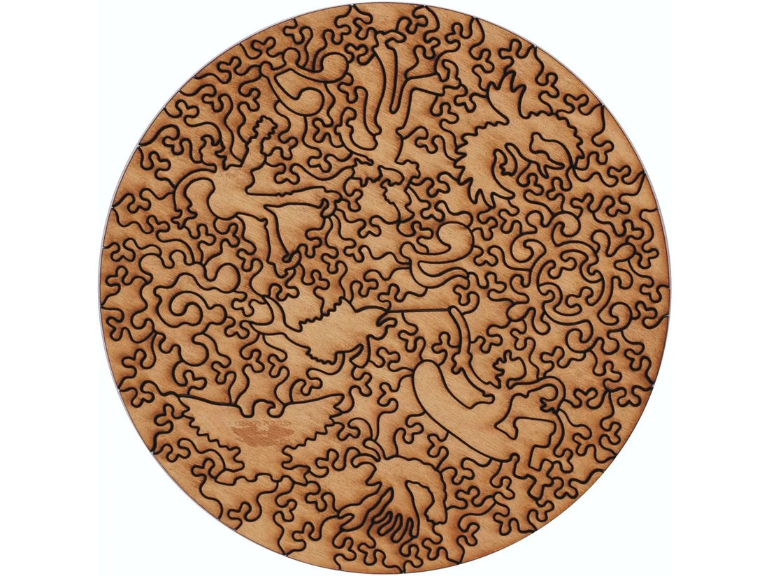 Louisiana Heron Wooden Puzzle