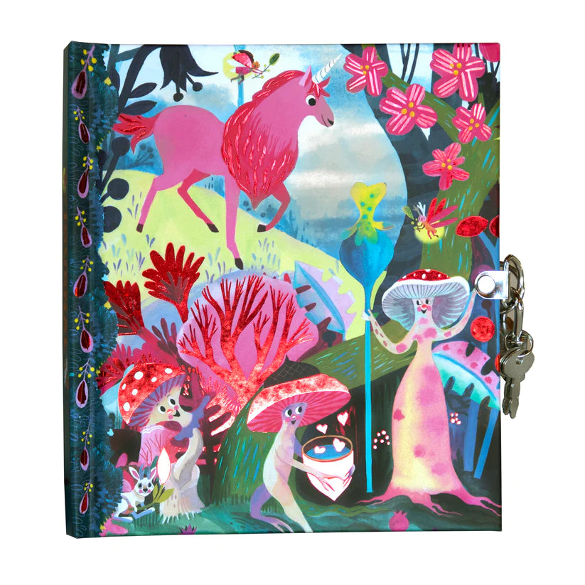Magical Creatures Locking Diary