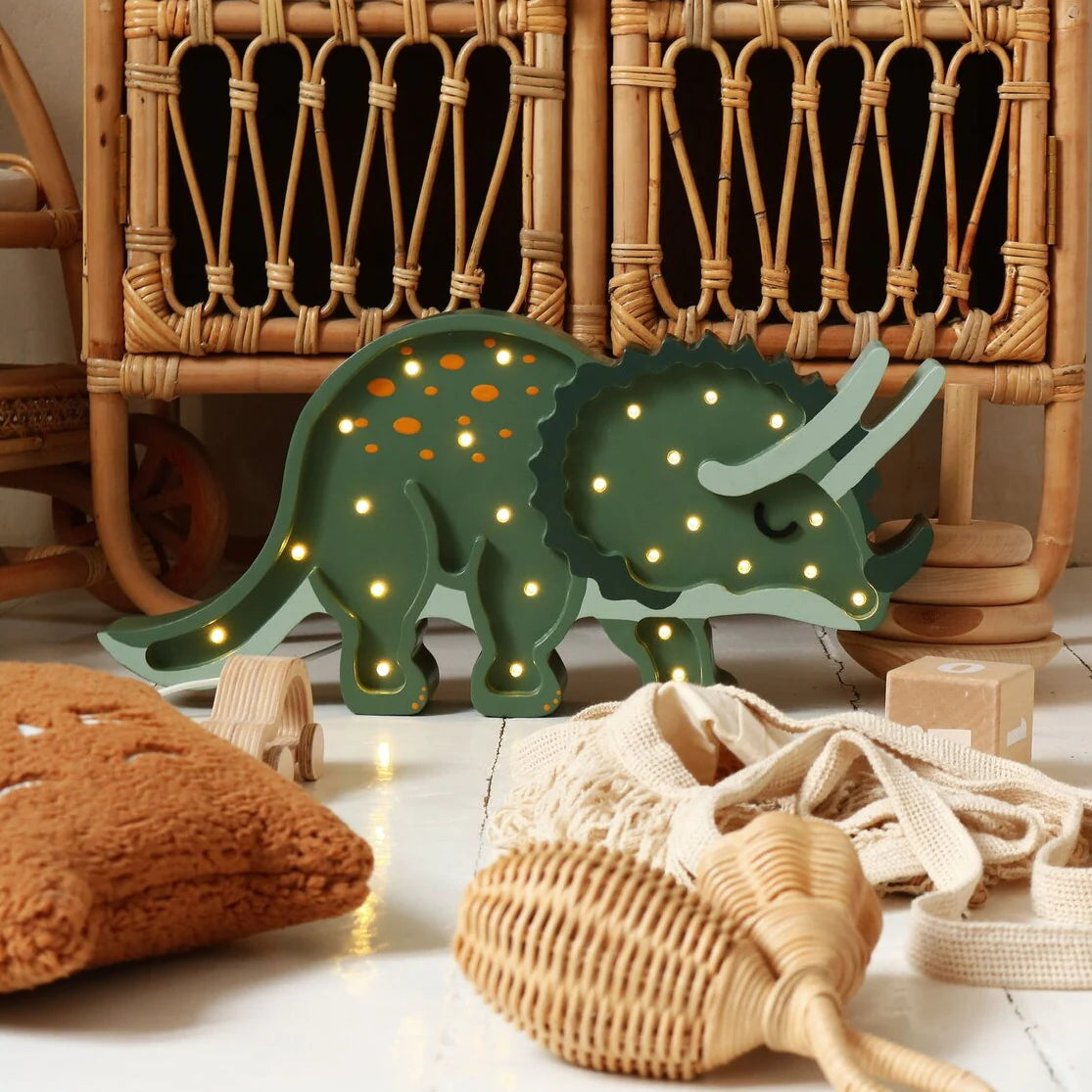 Little Lights Triceratops Lamp