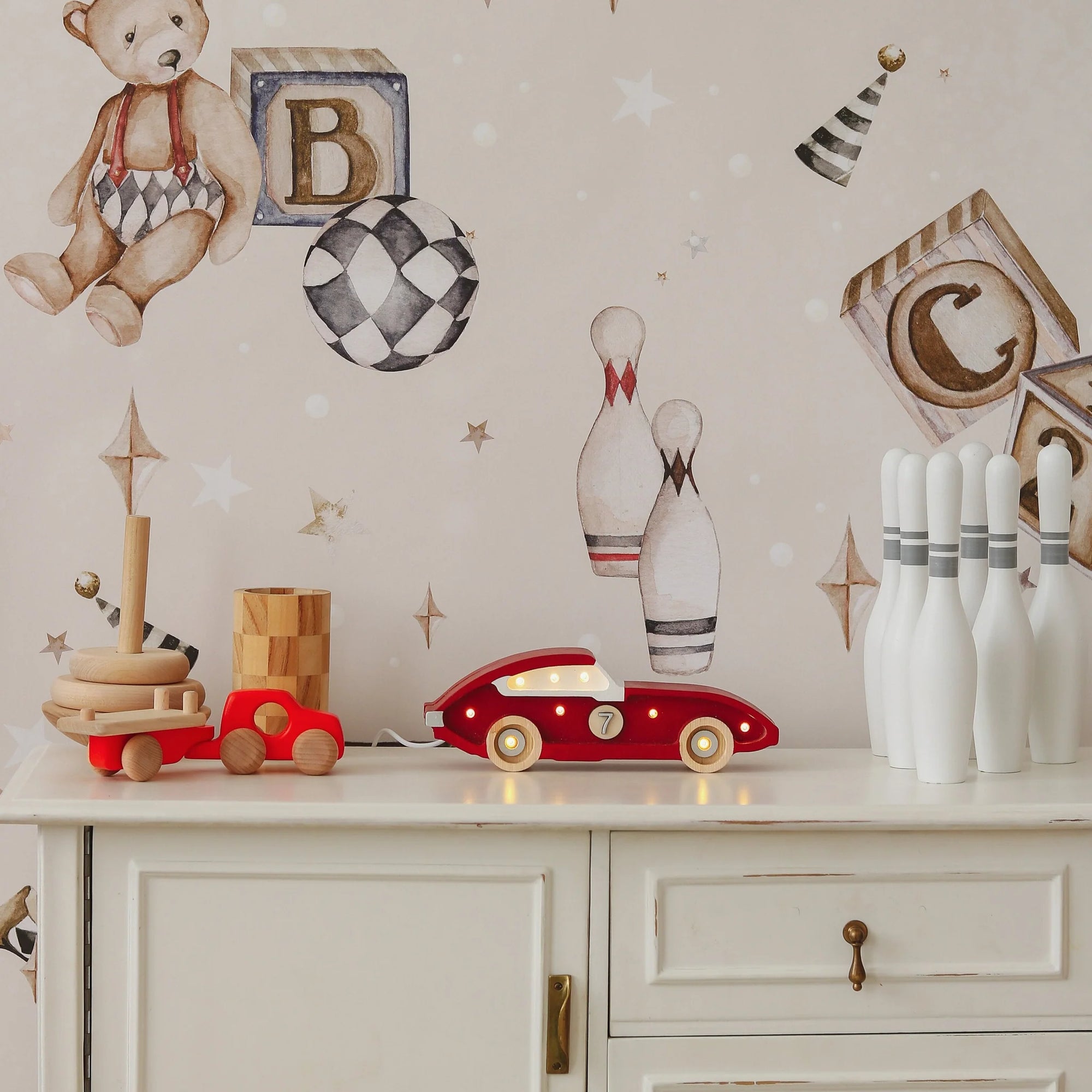 Little Lights Race Car Lamp