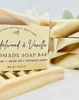 Handmade Sandalwood Vanilla Soap
