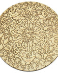 Snowflake Wooden Puzzle
