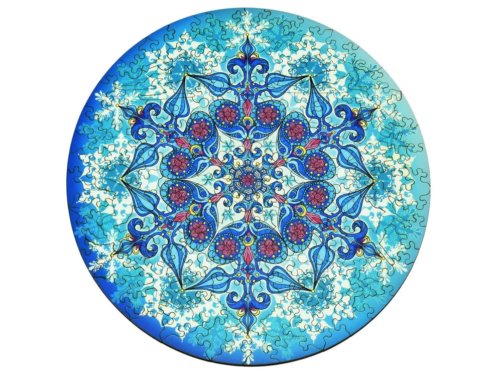 Snowflake Wooden Puzzle