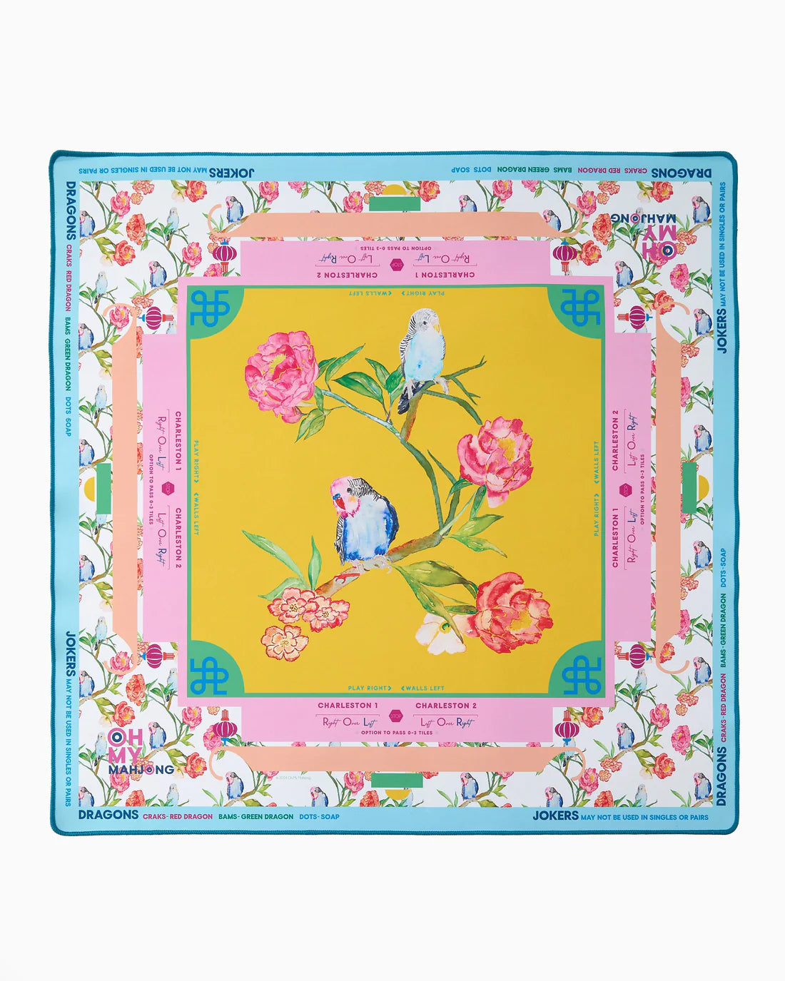 Spring Fling Mahjong Mat