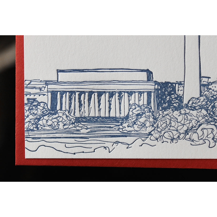 DC Letterpress Note Card Set