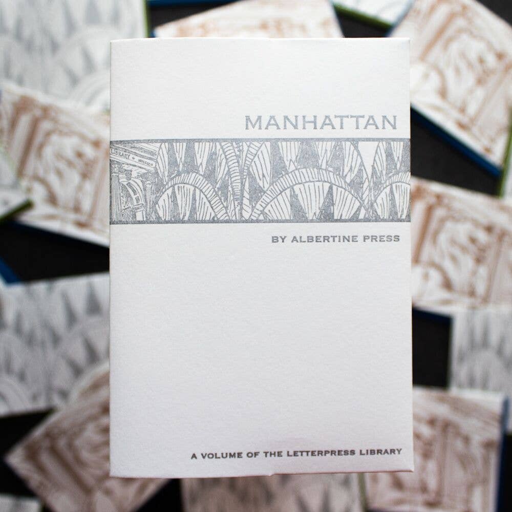 Manhattan Letterpress Note Card Set