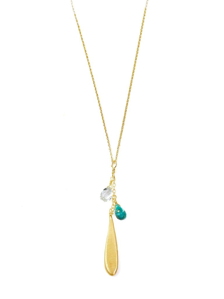 Drop Vermeil Necklace