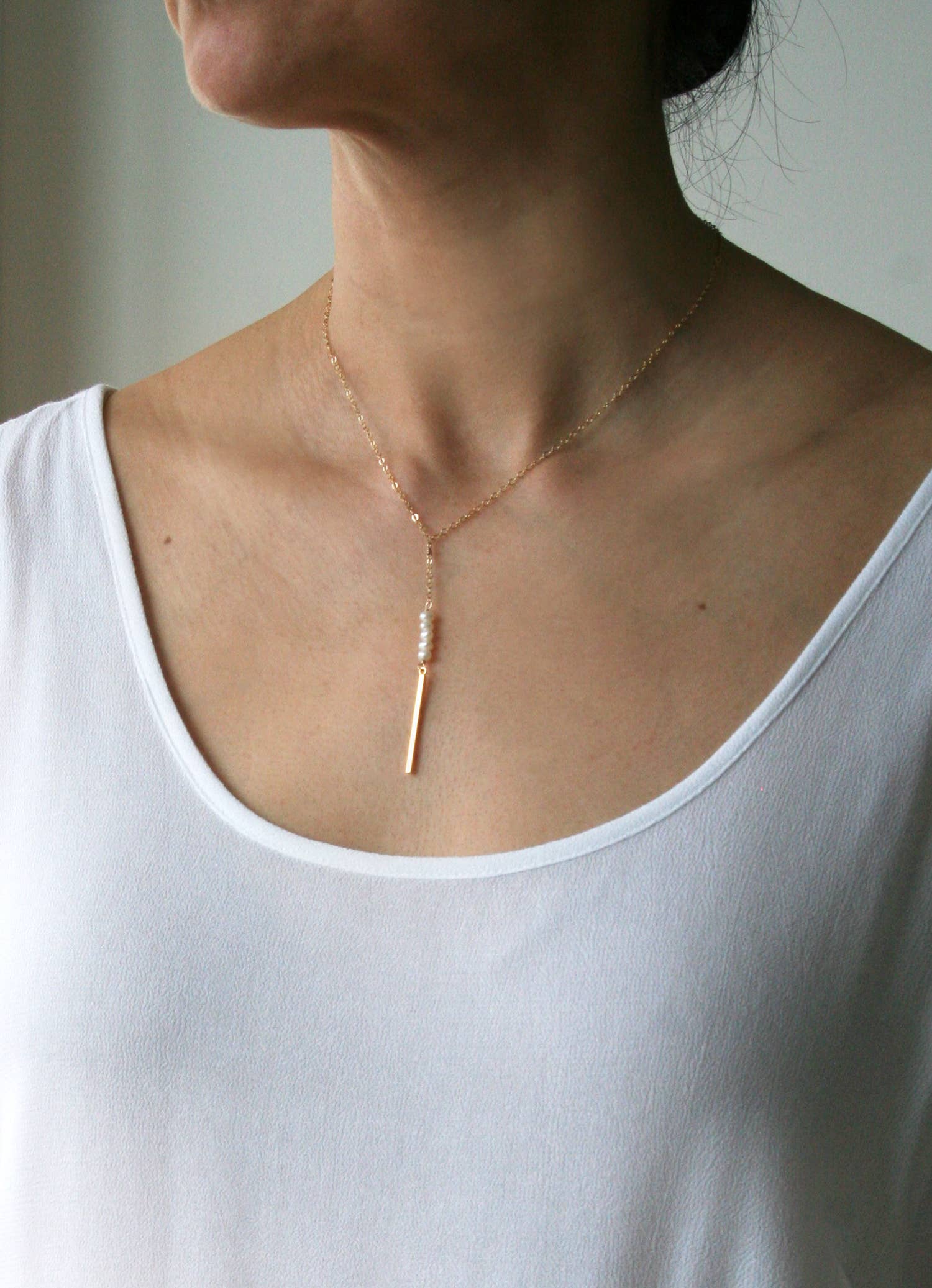 Downtown Pearl Necklace