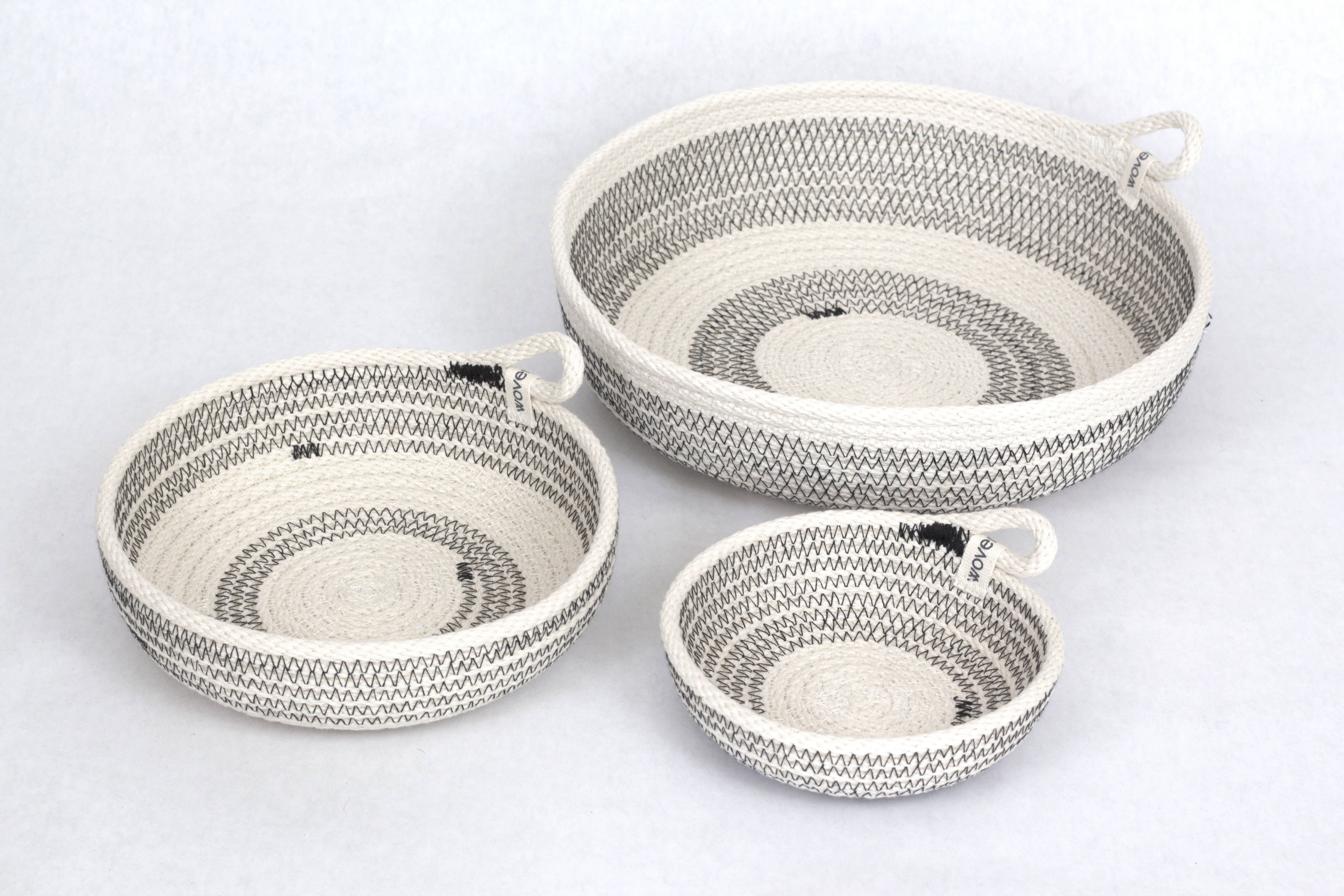 Medium Color Block Basket
