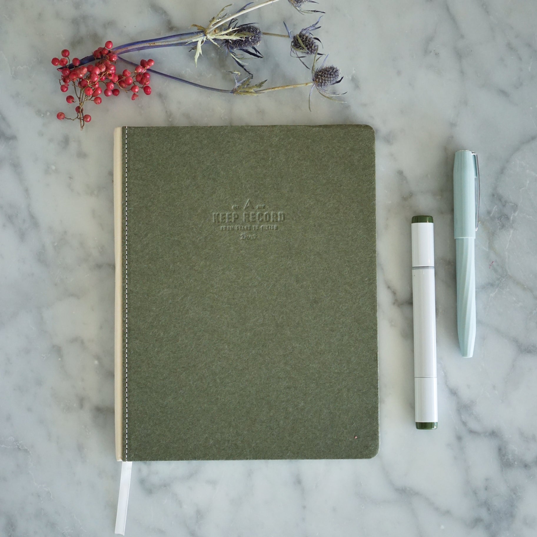 Keep Record Notebook