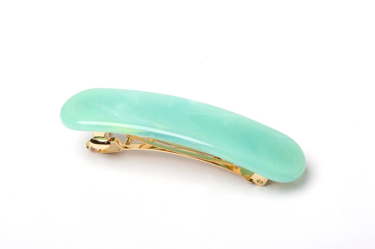 Italian Acetate Oval Barrette