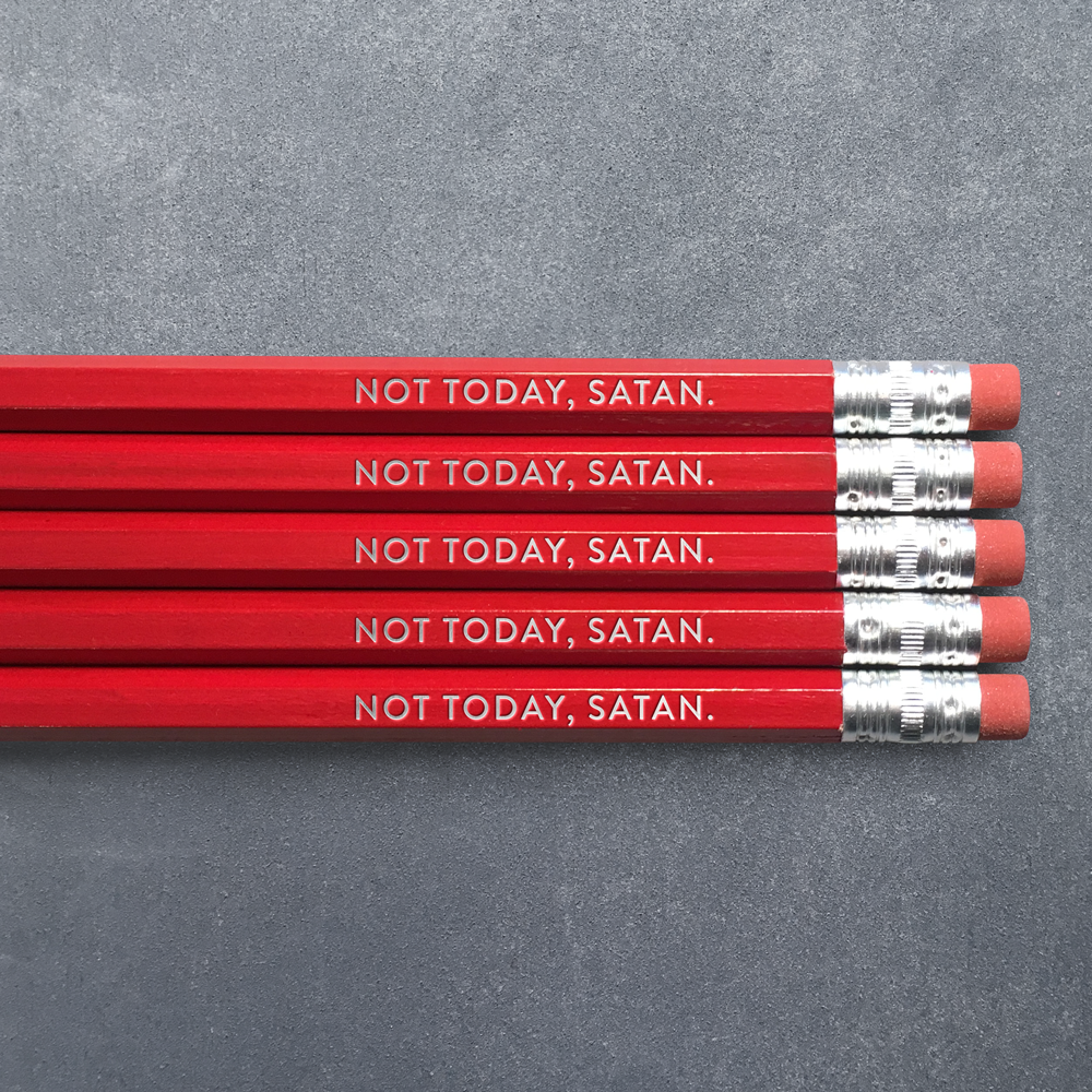 Not Today, Satan Pencil Pack