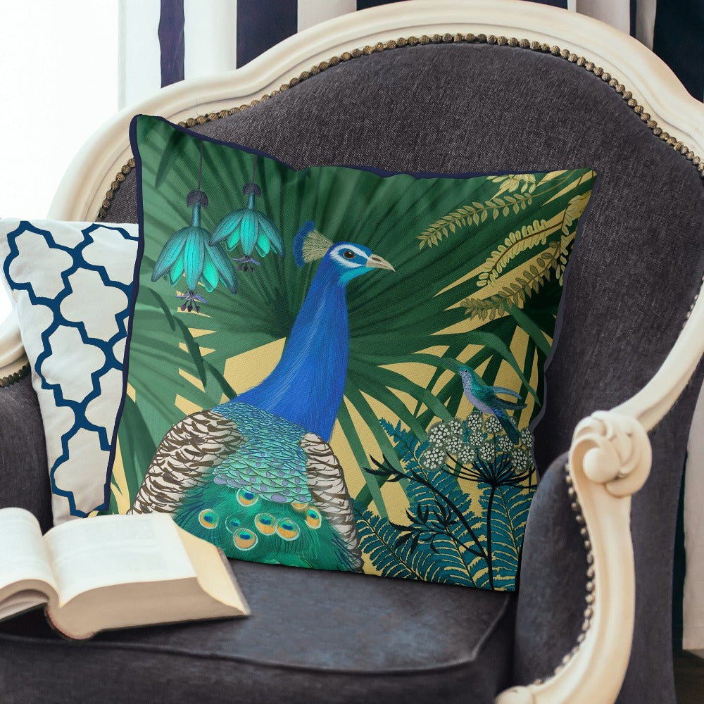Peacock Dream Pillow