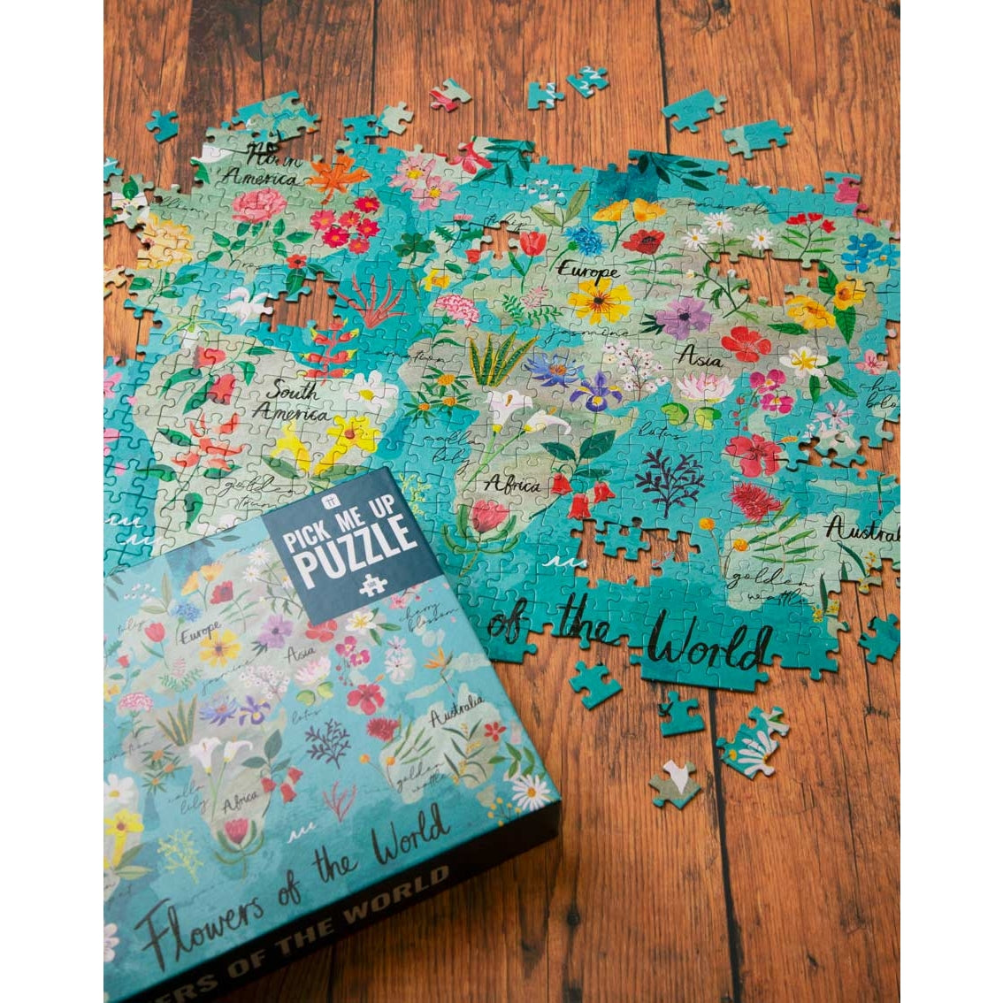 Flowers of the World Puzzle