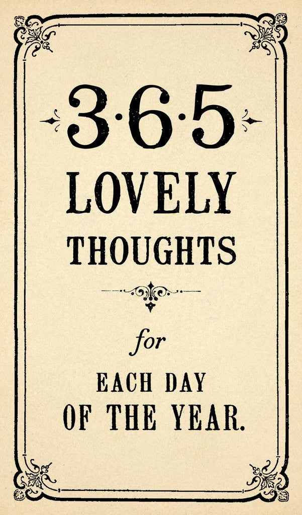 365 Lovely Thoughts Notepad