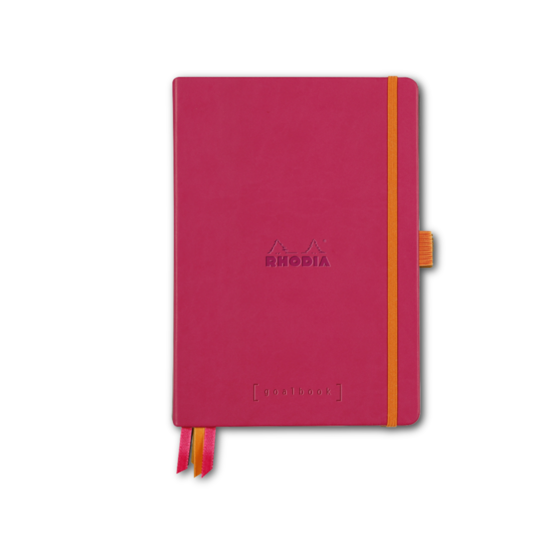 Rhodia Hardcover Dot Bullet Journal - Raspberry