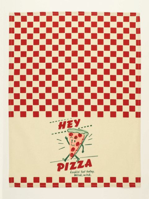 Hey Pizza Dish Towel