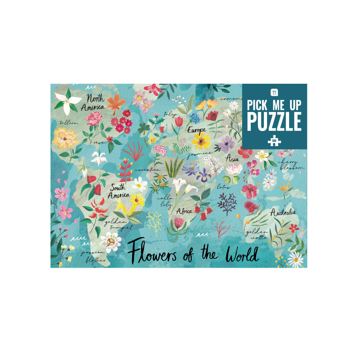 Flowers of the World Puzzle