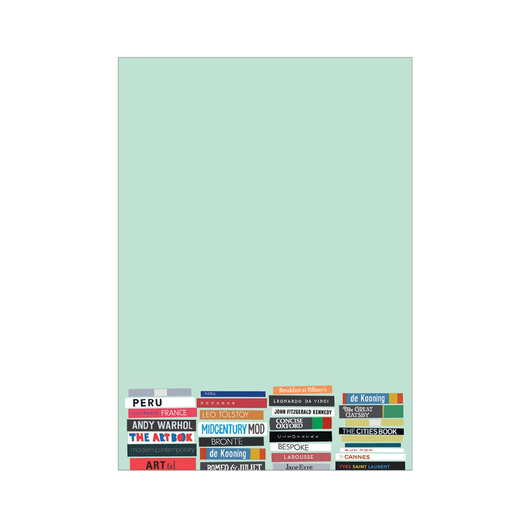 Stacks of Books Notepad