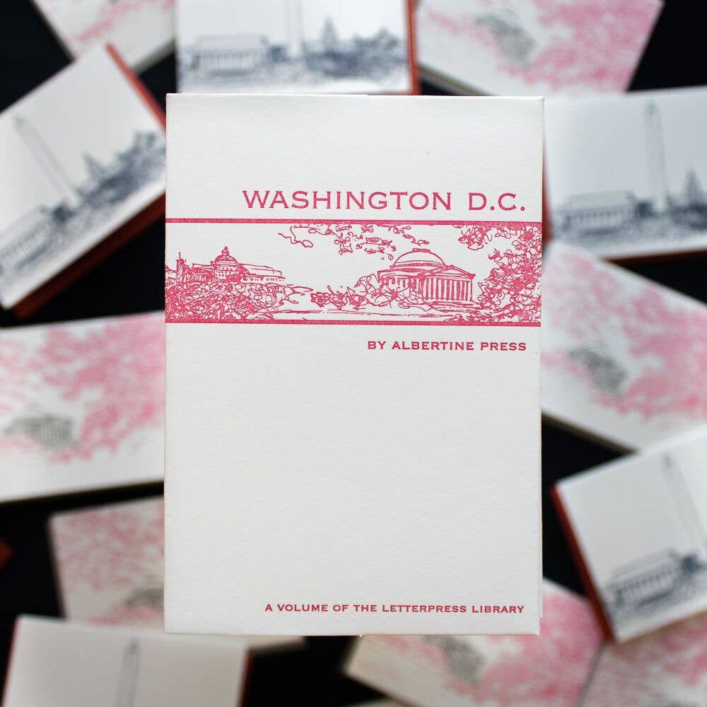 DC Letterpress Note Card Set