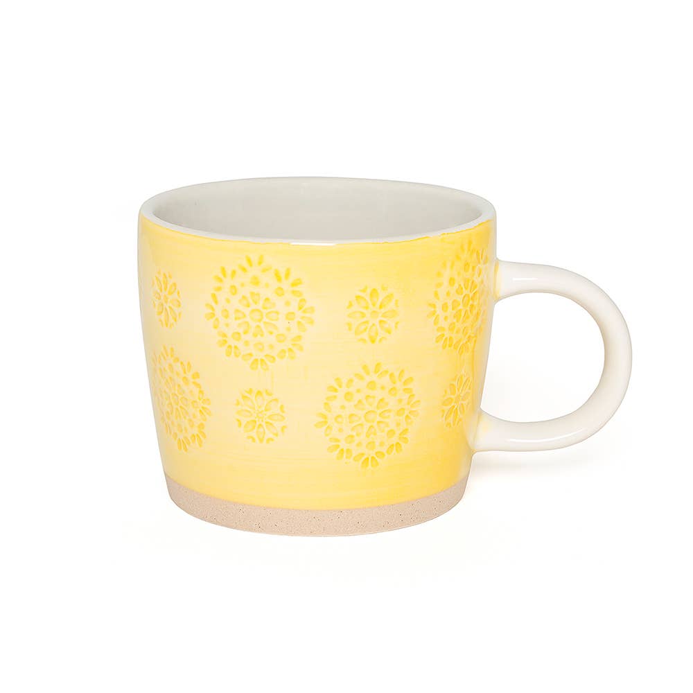Nadiya Yellow Flower Mug
