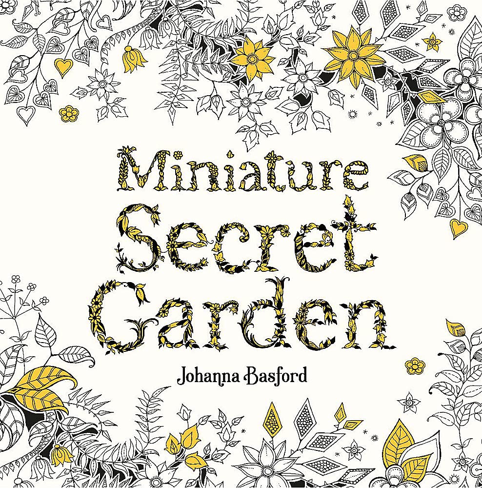 Secret Garden Miniature Coloring Book
