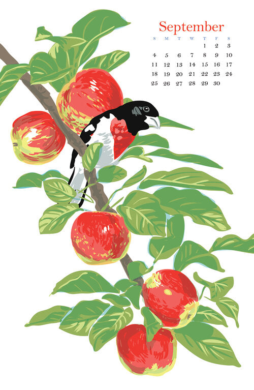Garden of Birds Wall Calendar