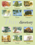 Watercolor A to Z of Trees and Foliage