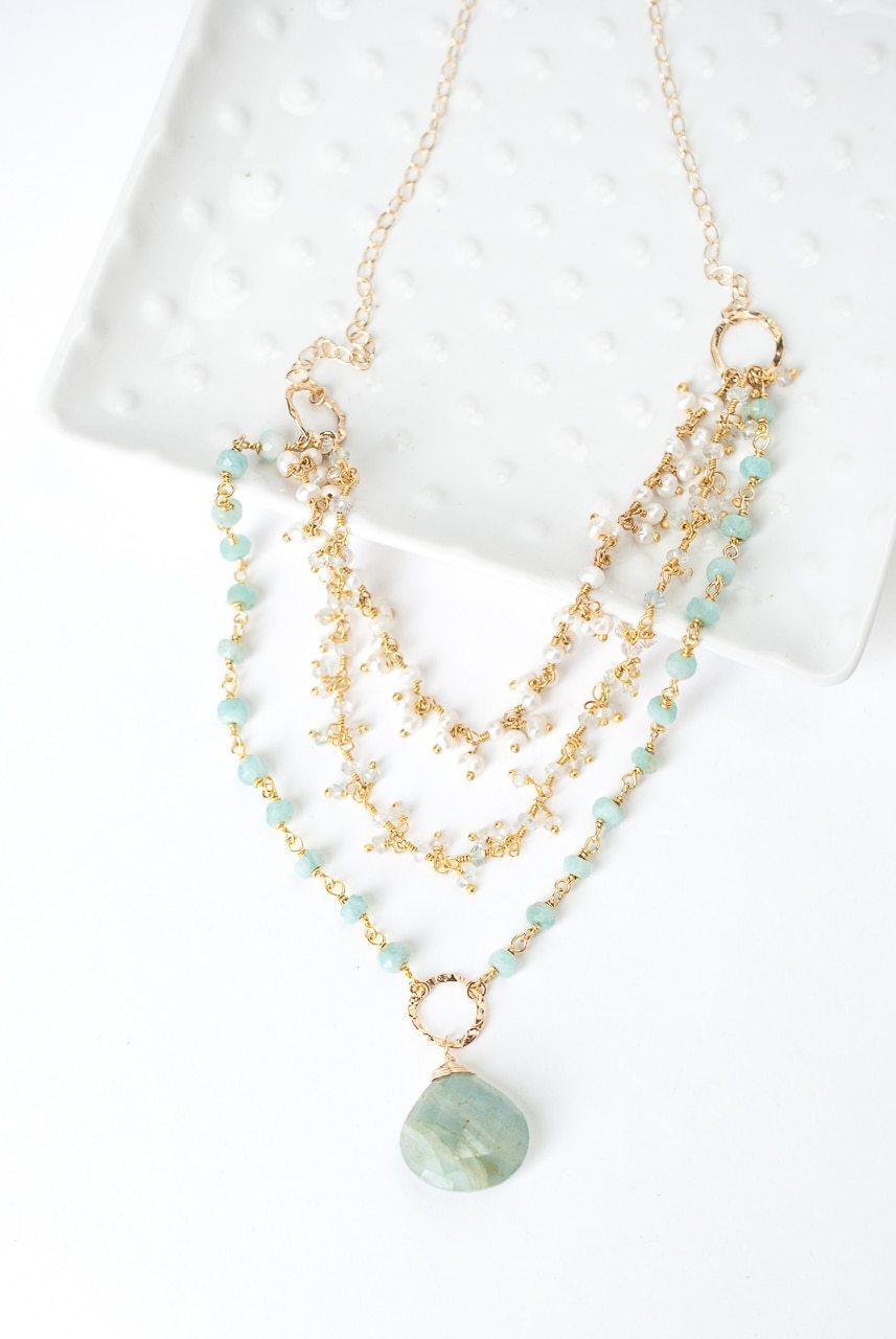 Serenity Multistrand Pendant