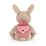 Backpack Bunny Stuffie