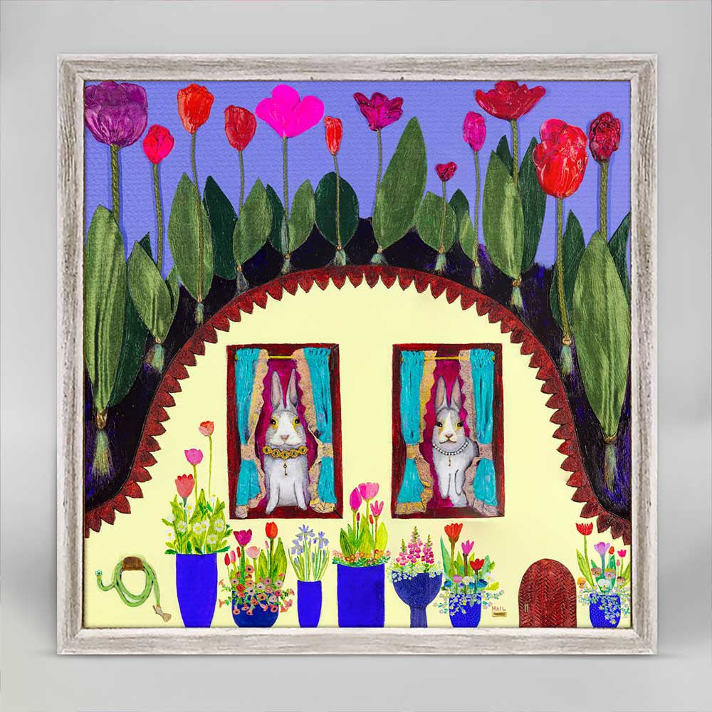 Bunny&#39;s House Mini Canvas