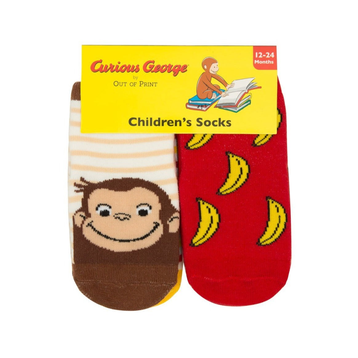 Curious George Baby Socks