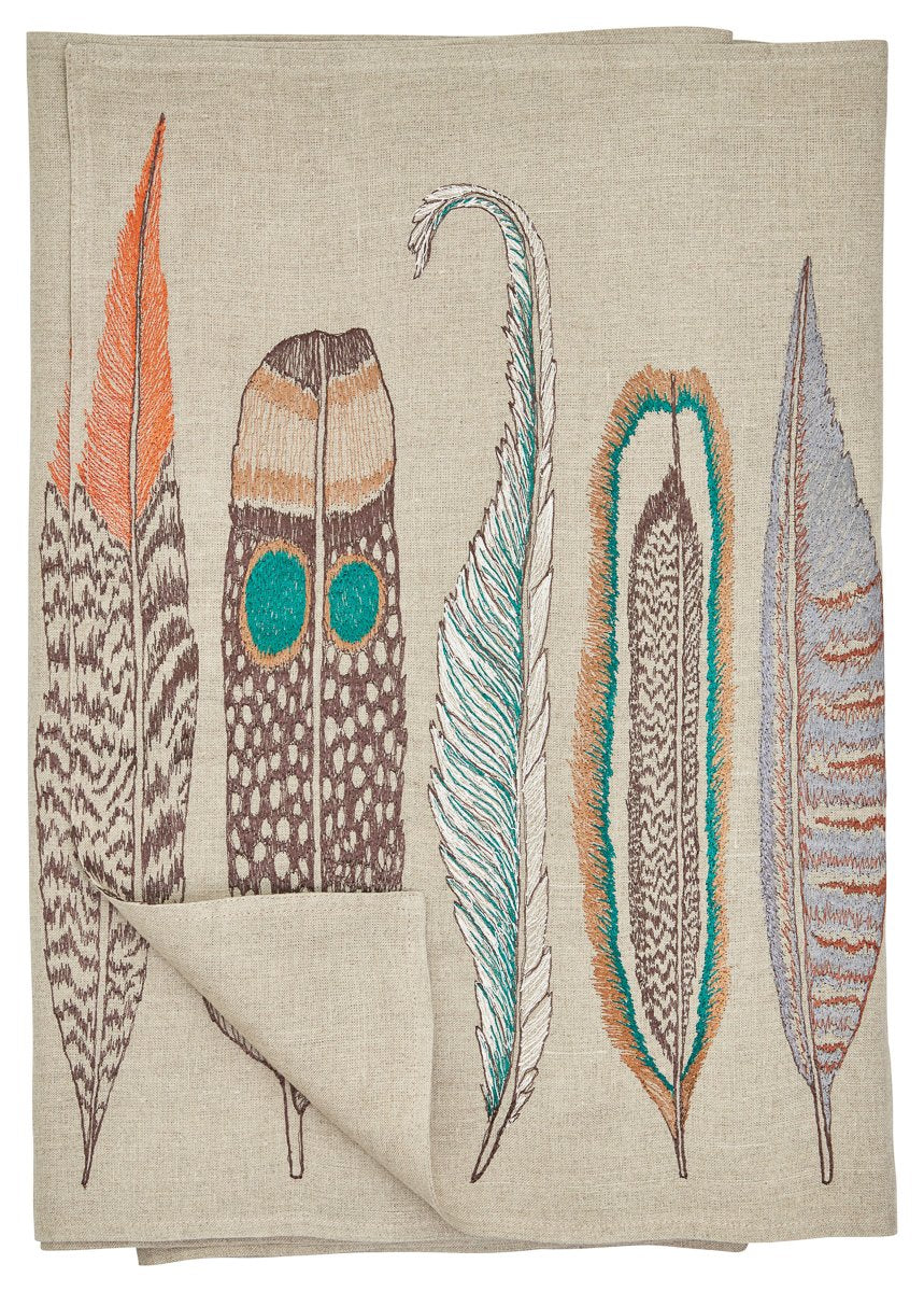 Feathers Table Runner