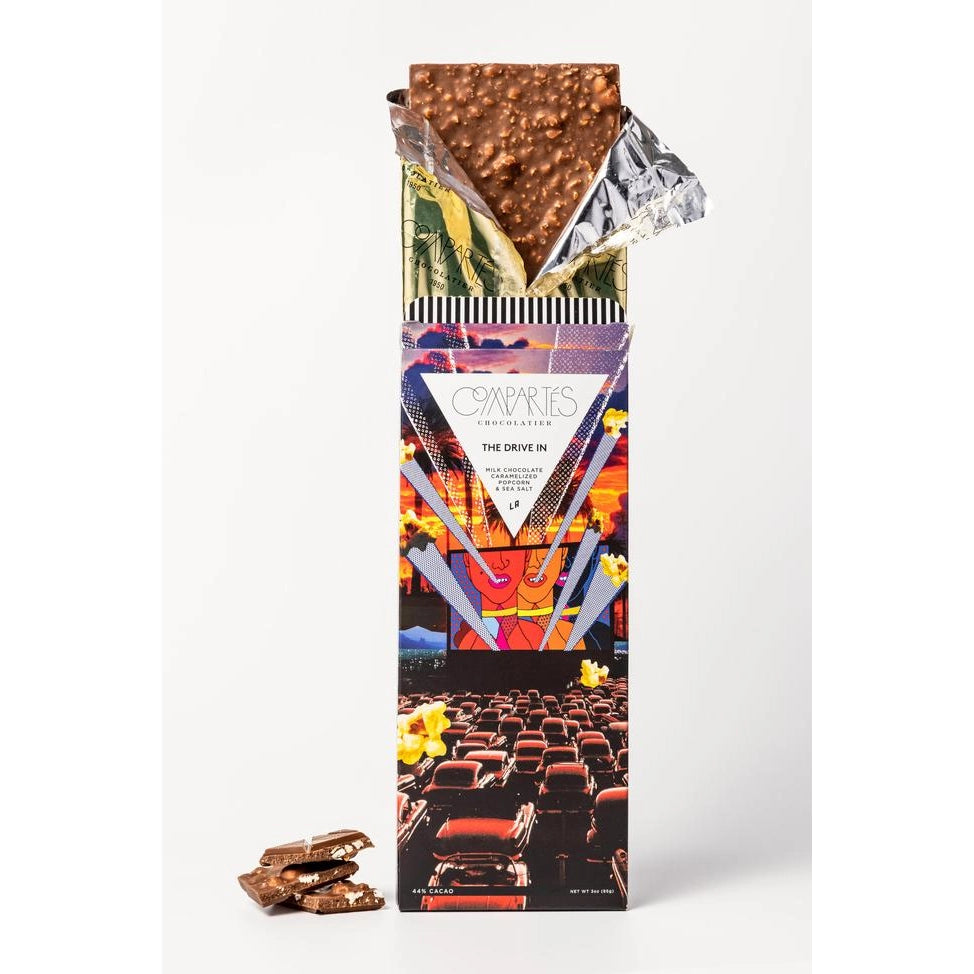 Drive in Milk Chocolate Caramelized Popcorn Bar